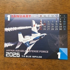 2026航空自衛隊卓上カレンダーの画像