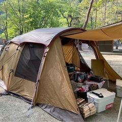 スノーピーク　テント　エントリー2ルーム エルフィールドの画像