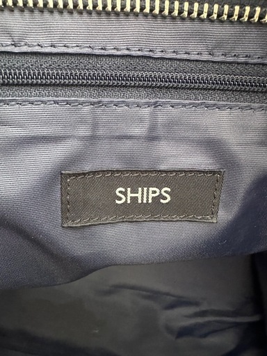 SHIPS オールレザー トートバッグ ビジネス 黒 ブラック 通勤