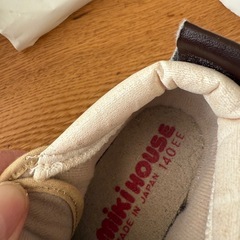 靴　14cm ミキハオスの画像