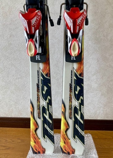 オガサカTC-SX 165cm RC600FLプレート付＋マーカーコンプ16 (くろいた