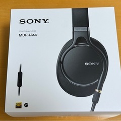 　【美品 】SONY  　MDR-1AM2 ブラックの画像
