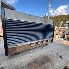 昭和レトロ ナショナル EA-750 ラジオ 真空管ラジオの画像