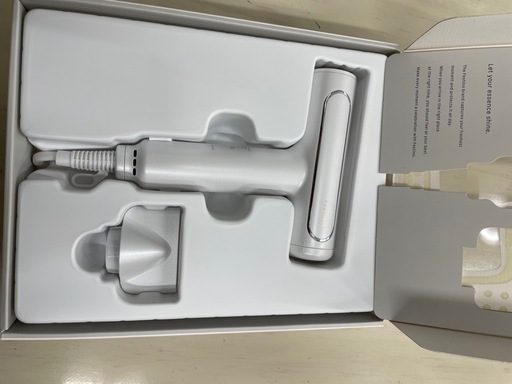 新品　美品　ヘアドライヤー　フェスティノ　白