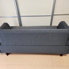 ソファー　ソファ　グレー　２人がけの画像