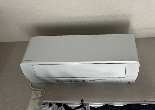 Panasonic ルームエアコン（エオリア） 2024年製／品番：CS-EX404D-W