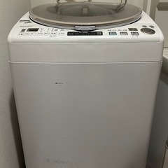 電気洗濯乾燥機　SHARPの画像