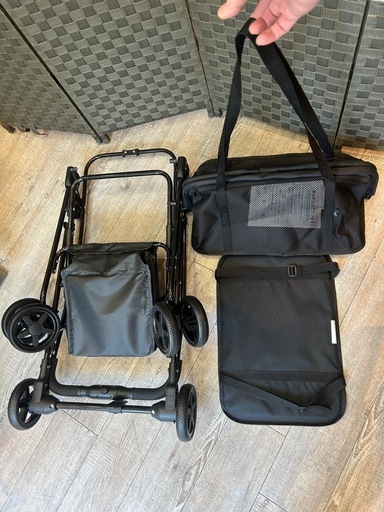 【引取限定、鶴見区矢向】ワンタッチショッピングカート　美品