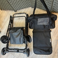 【引取限定、鶴見区矢向】ワンタッチショッピングカート　美品の画像