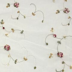 オーガンジー刺繍スカーフ②の画像