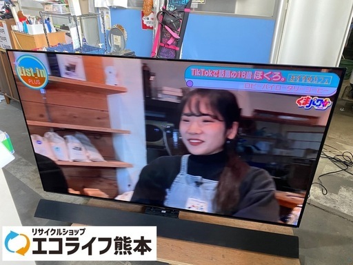 2018年製　Panasonic デジタルハイビジョン　有機ELテレビ　65V