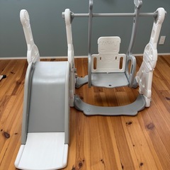 すべり台＆ブランコ　室内用の画像