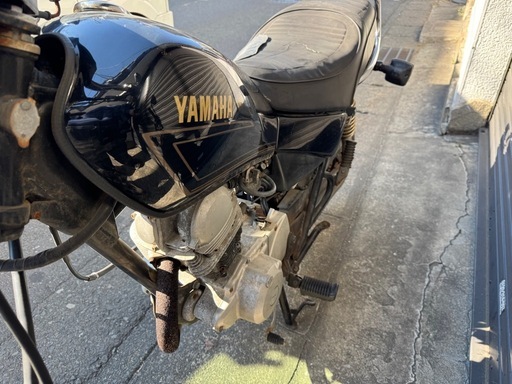 YAMAHA SR125 修理ベース車両