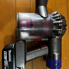 makita が使えるDyson 掃除機 の画像