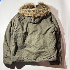 Abercrombie&fitch アバクロ ミリタリー N3-B ファー 平成の画像