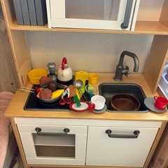 【IKEA】DUKTIG おままごとキッチンの画像