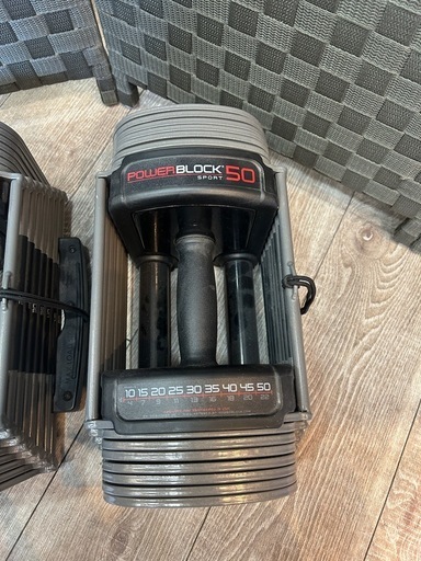 【引取限定、鶴見区矢向】POWER BLOCK 50 可変式ダンベル
