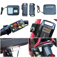 ◯BRIDGESTONE ブリヂストン アシスタ 電動アシスト自転車 3人乗り 幼児 子供 2人乗せ Assista バッテリー 充電器 中古品■ジモティ姫路の画像