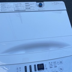 amadana洗濯機 5.5 kg AT-WM5511-WH 2022年製の画像