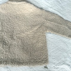 子供 キッズ アウター デニム ボア ジャケット クリーニング済 120cmの画像