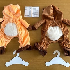 ペット　着ぐるみ　洋服　コスプレ　　  2枚セット
の画像