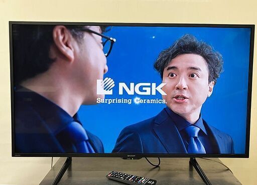 【札幌市内配送可】シャープ/SHARP 42インチ フルハイビジョン液晶テレビ 2024年製 スタンダードモデル 2T-C42BE1 動作良好 リモコン付き