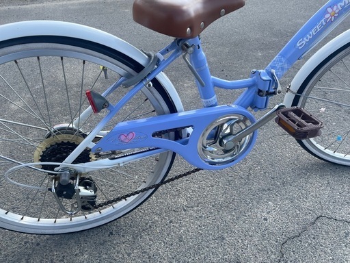 マイパラス　女の子用折りたたみ自転車　