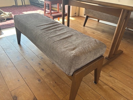 JOURNAL STANDARD FURNITURE  アルベスタダイニングテーブル＋フラットベンチ＋ソファ