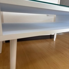 早い者勝ち/ガラステーブル/ローテーブルの画像