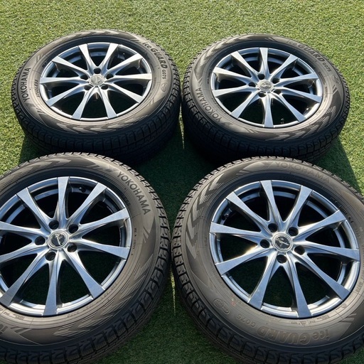 【新品同様】ヨコハマ iceGUARD G075 225/65R17 ホイール付4本
