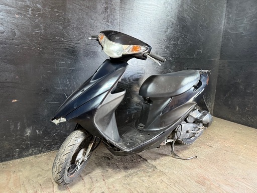 ★支払総額4.2万円★定休日なし！いつでも現車確認可能です！ スズキ アドレスV50 黒 CA44A 人気のV50！ ４ストインジェクション！ 集中キー！ バッテリー新品！
