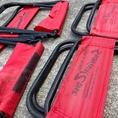 折りたたみ簡易ベンチ　応援とか　休憩とか　4つの画像