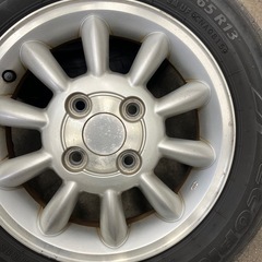 決まりました。ラパン純正アルミホイールの画像