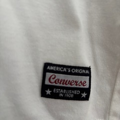 【コンバース（converse）】ビッグTシャツ/オーバーサイズシルエットTシャツ サイズM の画像