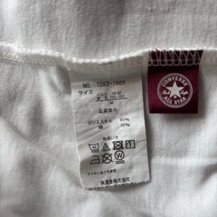 【コンバース（converse）】ビッグTシャツ/オーバーサイズシルエットTシャツ サイズM の画像