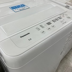 安心の1年間保証付き！Panasonic全自動洗濯機2023年製5.0kg【トレファク堺福田店】の画像