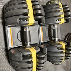 可変式ダンベル2個(2.5〜24kg)の画像
