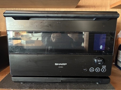 SHARP HEALSIO 電子レンジAX-NS1AB ウォーターオーブン30L