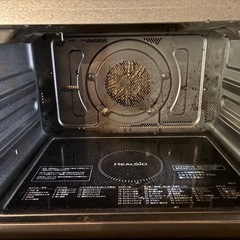 SHARP HEALSIO 電子レンジAX-NS1AB ウォーターオーブン30Lの画像