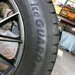 レクサスRX200t、Fスポーツ　スタッドレスタイヤ+アルミホイール4本セットの画像