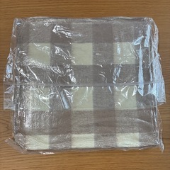薄い毛布の画像
