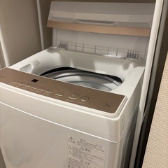 洗濯機TOSHIBA 2025年製5.0kgの画像