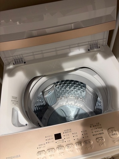 洗濯機　TOSHIBA 2025年製　5kg