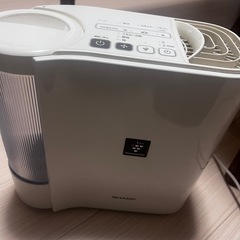 シャープ 加湿器  1月中or2月初旬までの取引なら2500円でお取引いたします！の画像