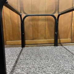 ✨黒フレーム ガラスケース｜透明ガラス・状態きれい✨の画像