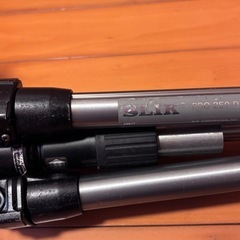 【0円】SLIK カメラ用三脚 PRO 250 DX Ⅱ【まとめて引き受けてくれる方優先】 の画像