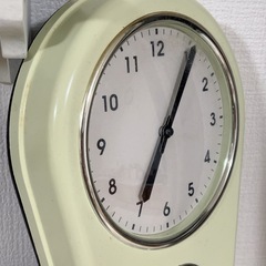 【決まりました】 アンティーク風タイマー付掛け時計の画像