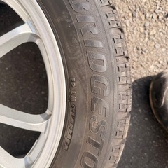 215/55R17BLIZZAKVRX3アルミホイール5穴の画像