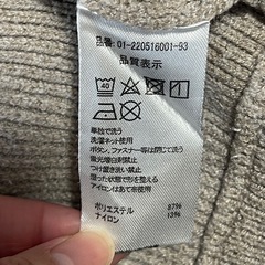 coca 厚手 ニット トップス Lサイズの画像