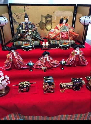 ひな人形　三段飾り　美品